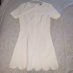 Mini white dress from Tobi